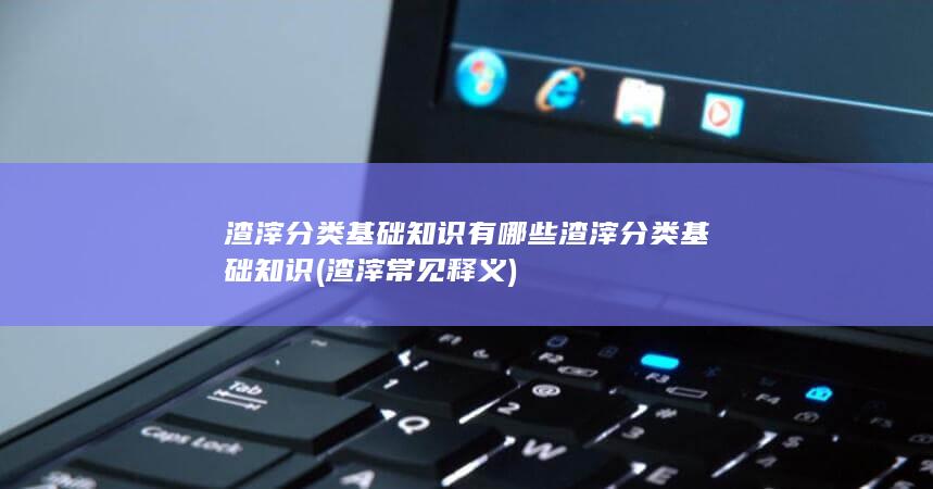 渣滓分类基础知识