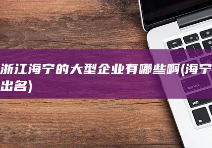浙江海宁的大型企业有哪些啊