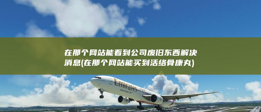 在那个网站能看到公司废旧东西解决消息