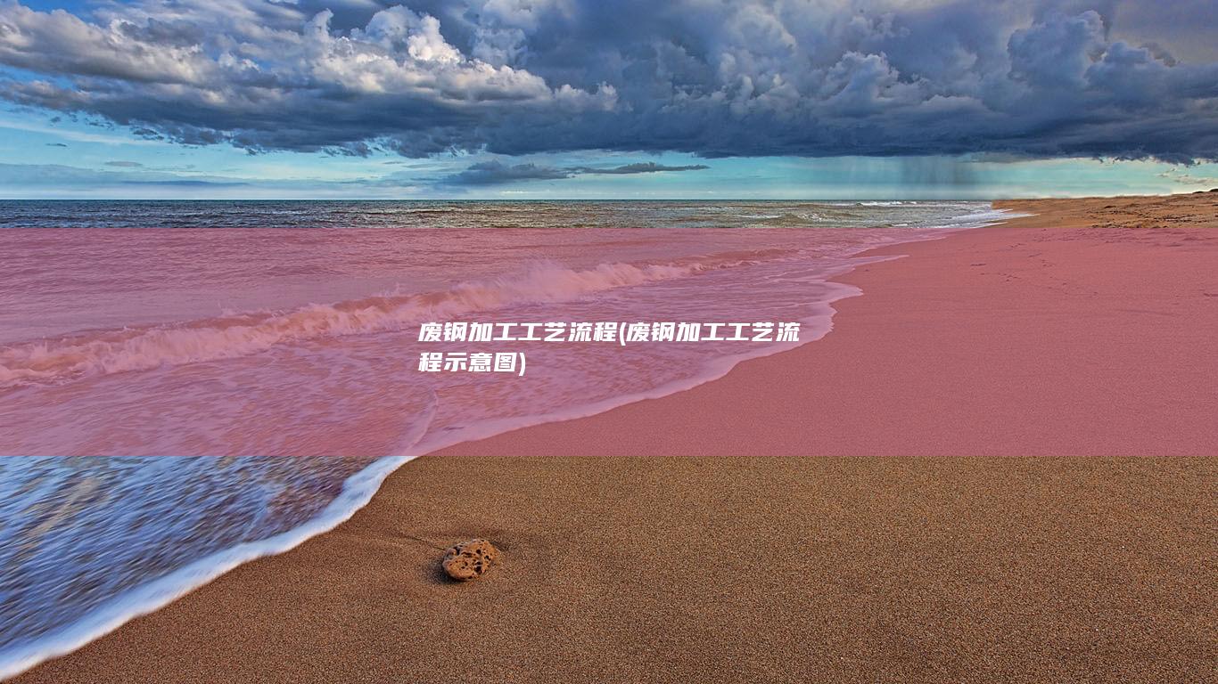 废钢加工工艺流程示意图