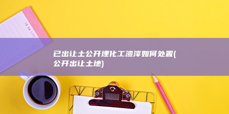 公开出让土地