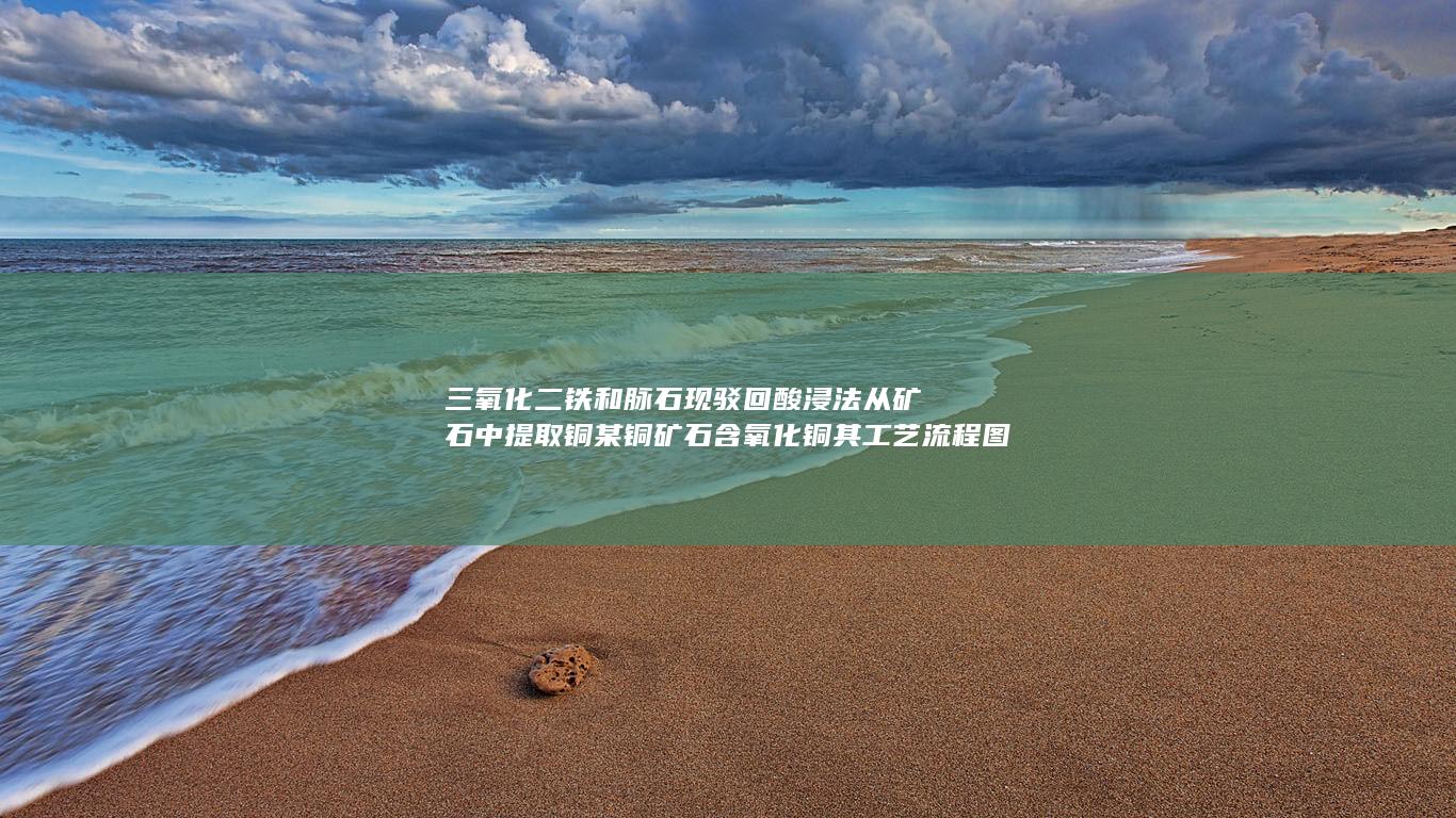 现驳回酸浸法从矿石中提取铜