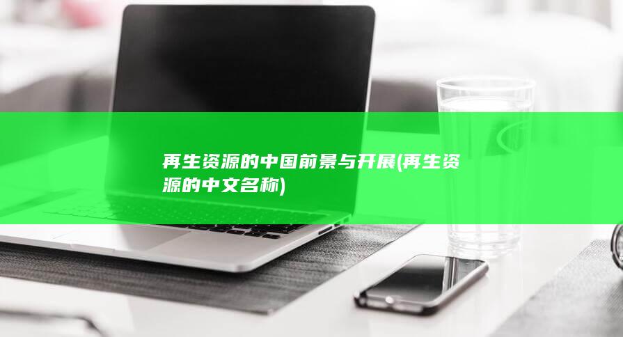 再生资源的中国前景与开展
