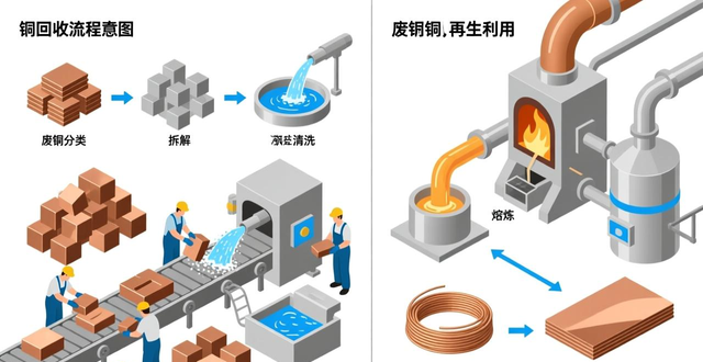 废铜紫铜黄铜回收_废铜回收_识别不同种类废铜