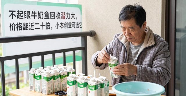 牛奶盒回收_低门槛回收项目_收废铝回收