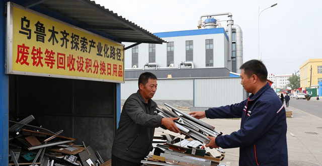 乌鲁木齐垃圾分类产业化发展_政府购买服务垃圾分类_乌鲁木齐废钢回收
