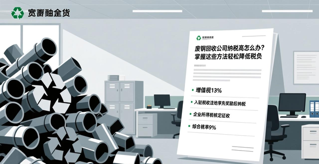 废钢铁回收 税负压力 税收洼地_废钢回收公司纳税