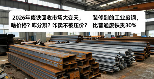 2026年废铁回收市场行情_家里值钱废铁种类_2026年废钢多少钱一吨
