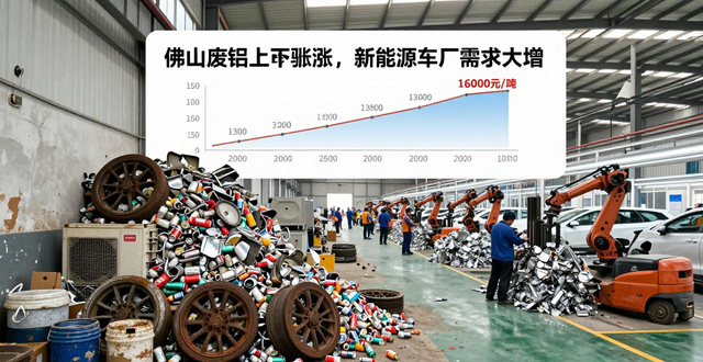 新能源车用铝需求_再生铝价格趋势_佛山废铝报价