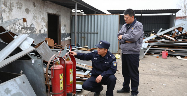 废铁收购站安全检查_特种行业经营秩序规范_回收废钢