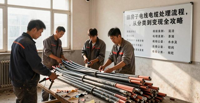 如何处理废旧电线电缆_废旧电线电缆处理_电缆废铜回收