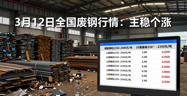 唐山钢厂废钢报价_供给需求分析_废钢市场价格影响因素
