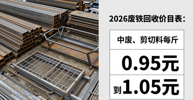 哪类废铁贵_专业废钢回收_2026废铁回收价目表