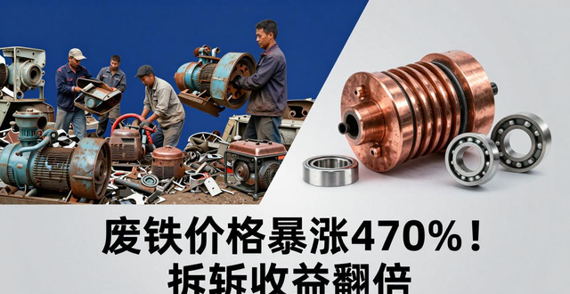 机电类含铁废料涨价逻辑_废品站连夜调价_唐山废铜回收