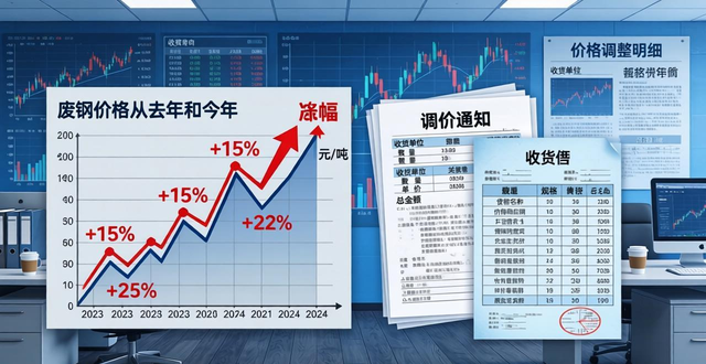 钢厂调价表 钢材现货报价 废钢收购价_废钢铁价格怎么啦？