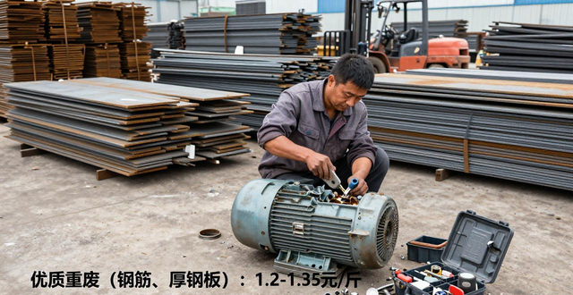 废钢回收渠道_废旧金属价格调整_高价值废旧机电部件回收价格