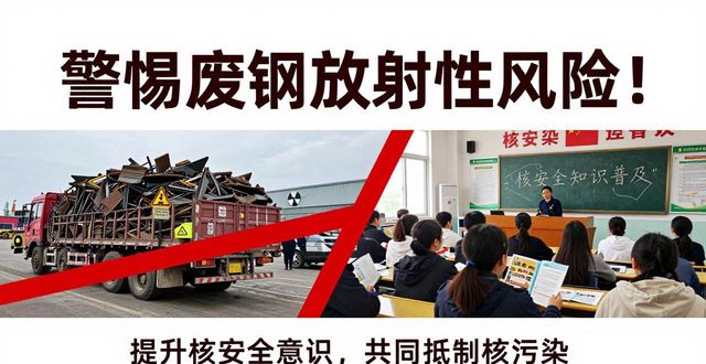 放射性元素废铁危害_废钢放射性_日本福岛核污染废铁偷卖