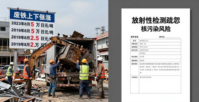 福岛核事故废铁污染处理_废钢放射性_日本福岛核事故私自售卖废铁事件