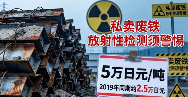 日本福岛核事故处理丑闻_福岛核事故废铁私卖_废钢放射性