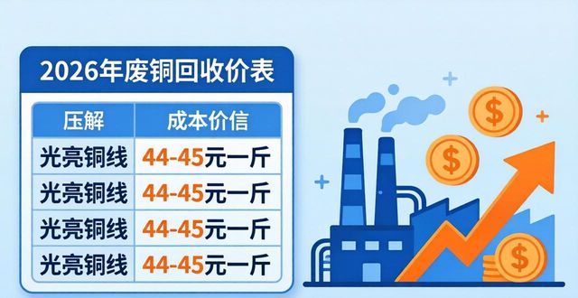 不同规格电缆铜线价格差异原因_2026年4月19日铜线价格走势_2026年废铜回收价格表