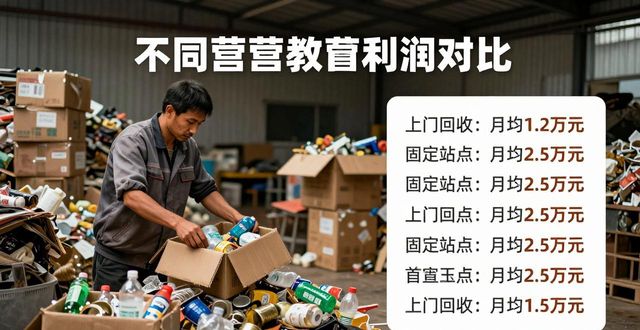 废品回收经营模式与盈利_废钢回收行业_废品回收行业年收入分析
