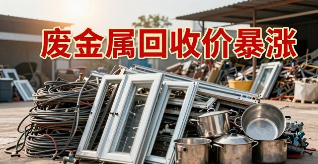 废铜废铁废铝废不锈钢_废纸箱硬纸板回收价涨_废品回收价格暴涨