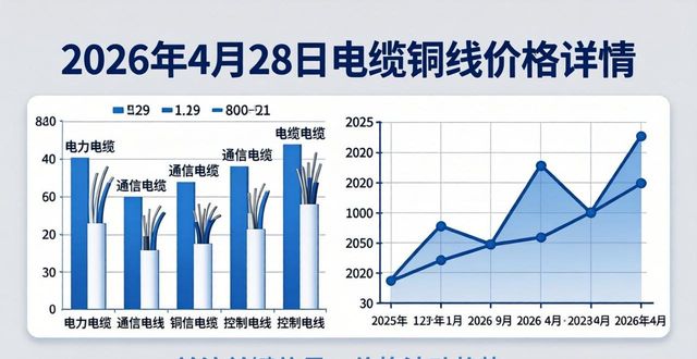 铜线价格查询_2026年4月28日电缆铜线价格预测_电缆废铜价格