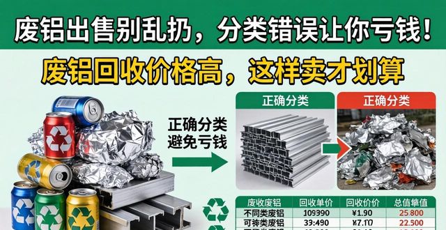废铝出售_废品回收分类误区_如何正确分类废品避免亏钱