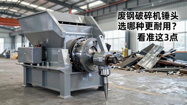 废钢破碎机锤头_彩钢瓦岩棉板金属破碎机_废旧金属回收设备