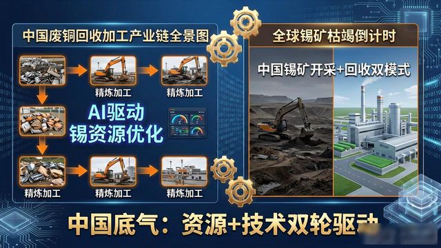 算力金属锡需求_废铜回收加工_锡价格趋势