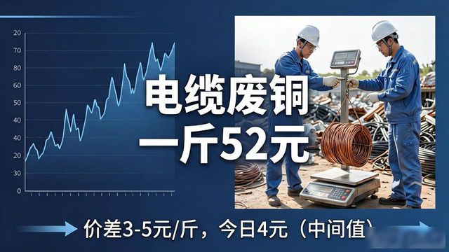 电缆废铜_电缆铜线回收价48元一斤_电缆铜线价格今日一斤52元
