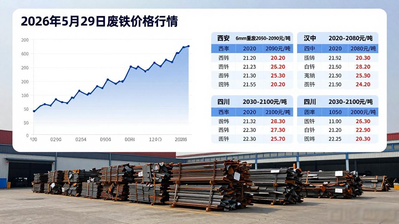 2026年5月29日废铁回收价格行情_废钢回收价格_各地废铁行情分析