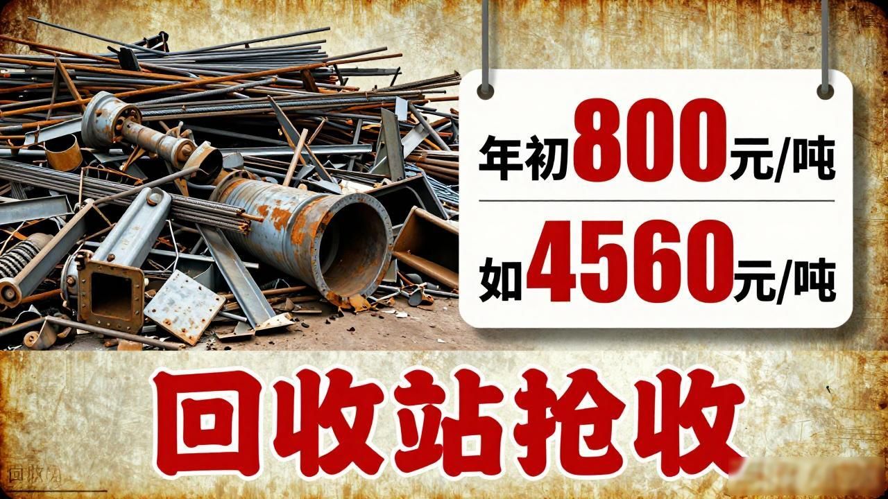 废铝合金_废铜类涨300%_废纸类涨400%