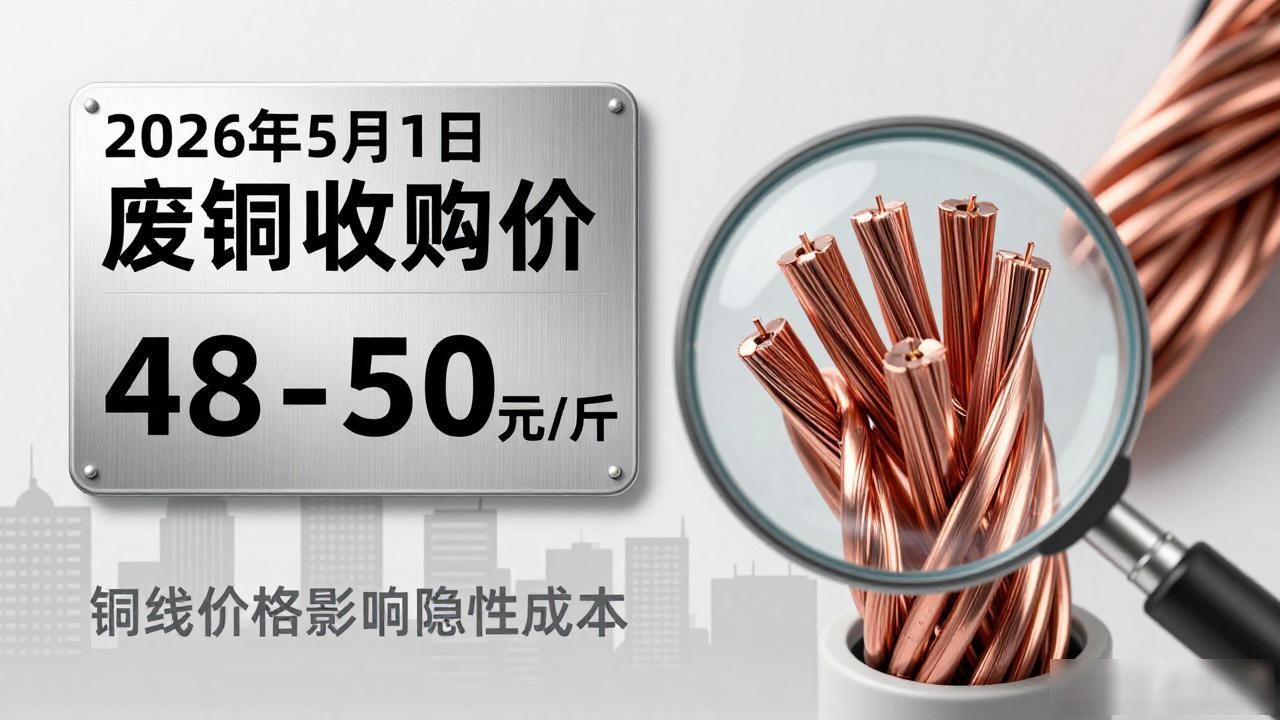 铜价波动对电线价格影响_电缆铜线价格走势_2026废铜多少钱一斤