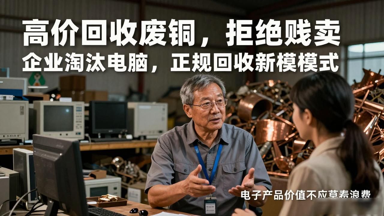 企业电脑回收流程_电脑回收上门服务_高价回收废铜