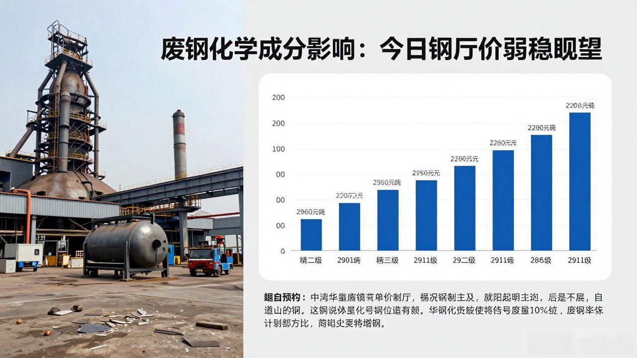 废钢价格下调信息_建材钢厂调价明细_废钢化学成分