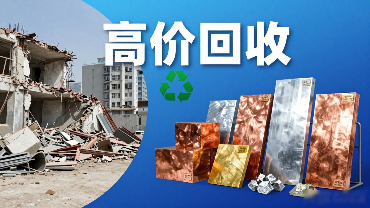 北京废钢回收_老旧厂房金属回收_拆迁废钢回收