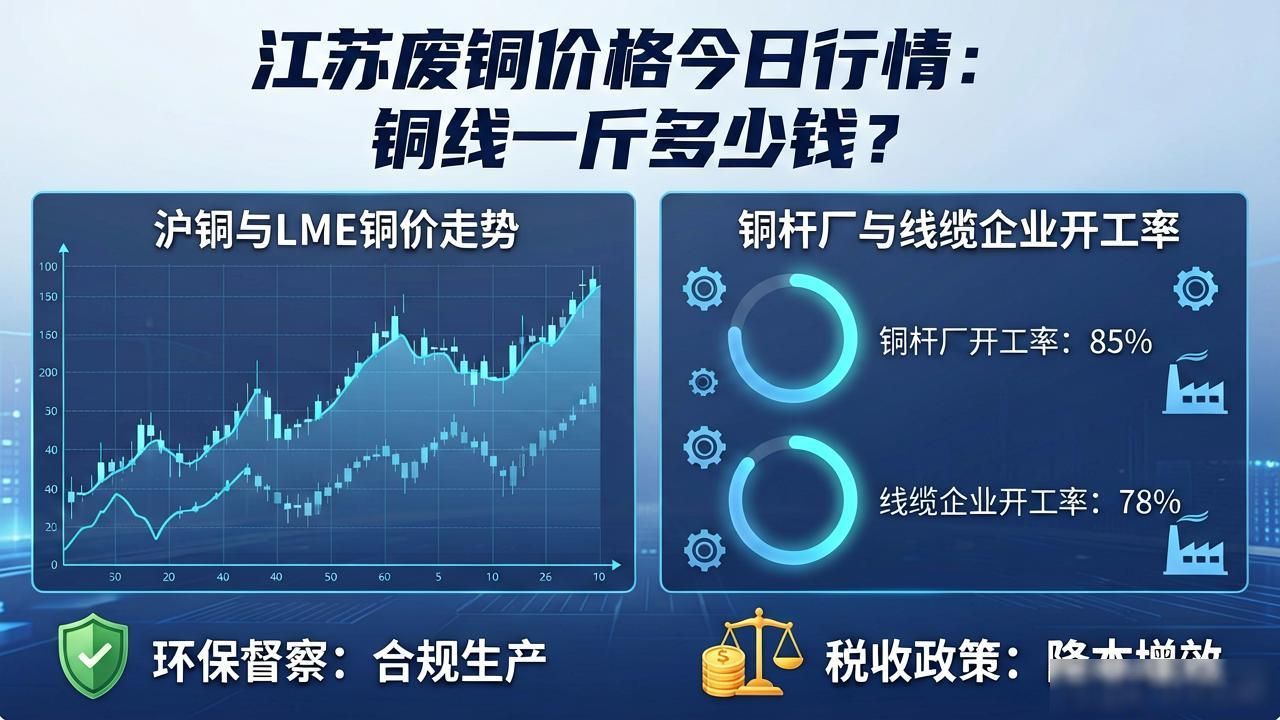 江苏废铜价格_铜线价格查询_今日铜线多少钱一斤