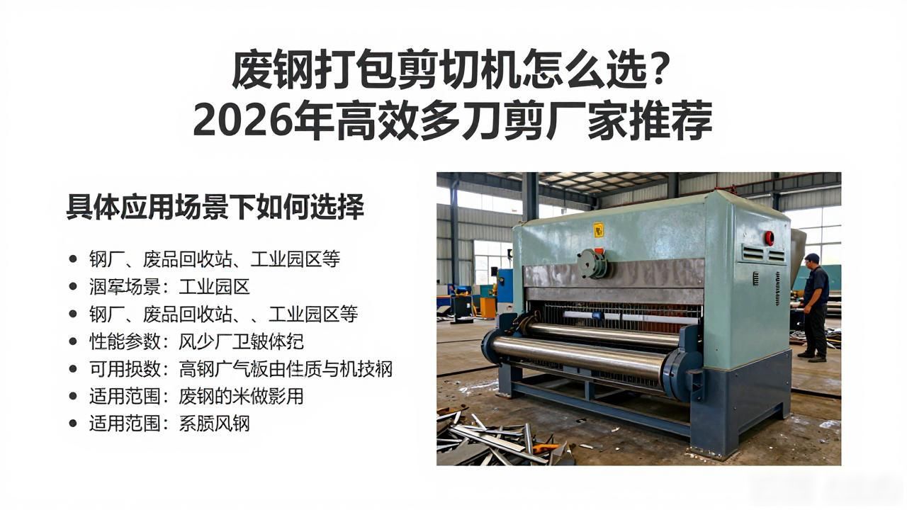 废钢打包剪切机_重型多刀剪/龙门剪/液压多刀剪厂家推荐榜_重型废钢剪切设备精选