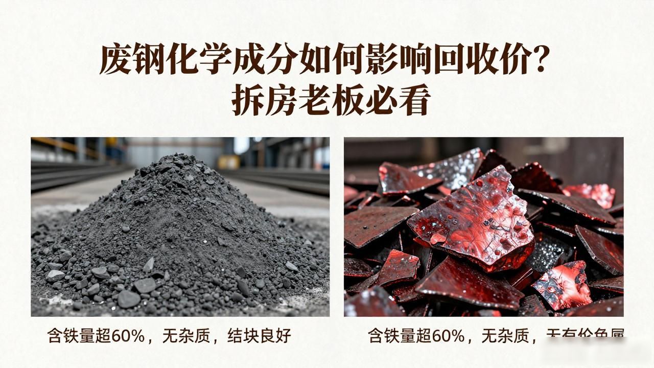 废钢炼钢比例_废铁回收利用_废钢化学成分