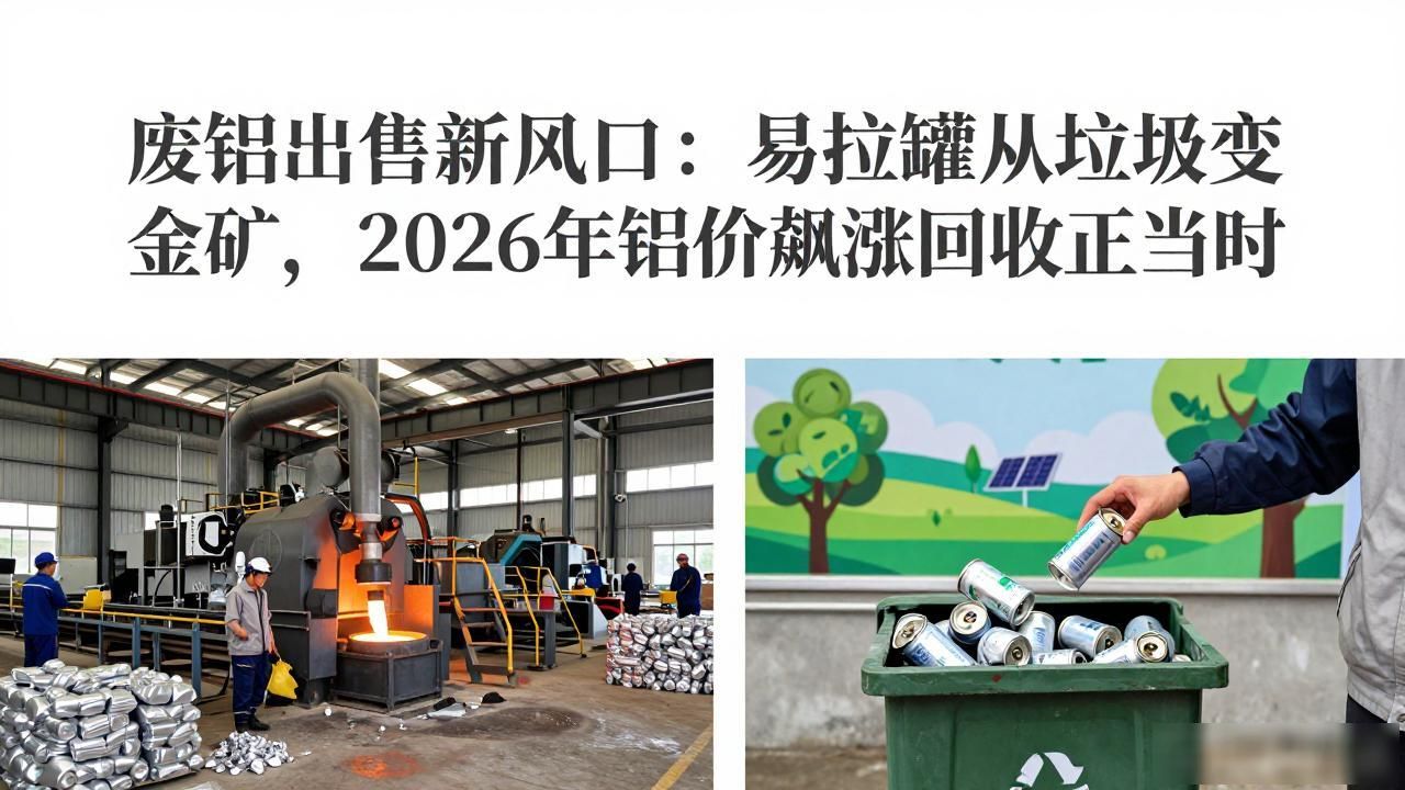 再生铝产业政策红利_废铝出售_易拉罐回收经济价值