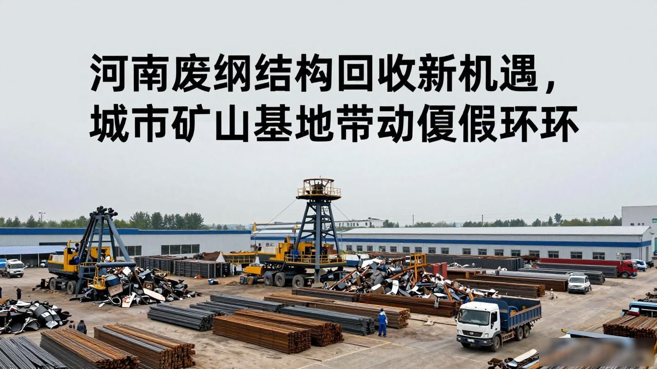 河南城市矿山示范基地_废钢结构回收_循环经济规划