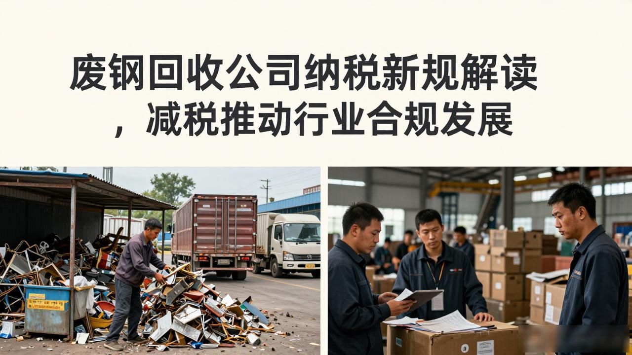 三流合一反向开票_废钢回收公司纳税_废钢行业税收新政