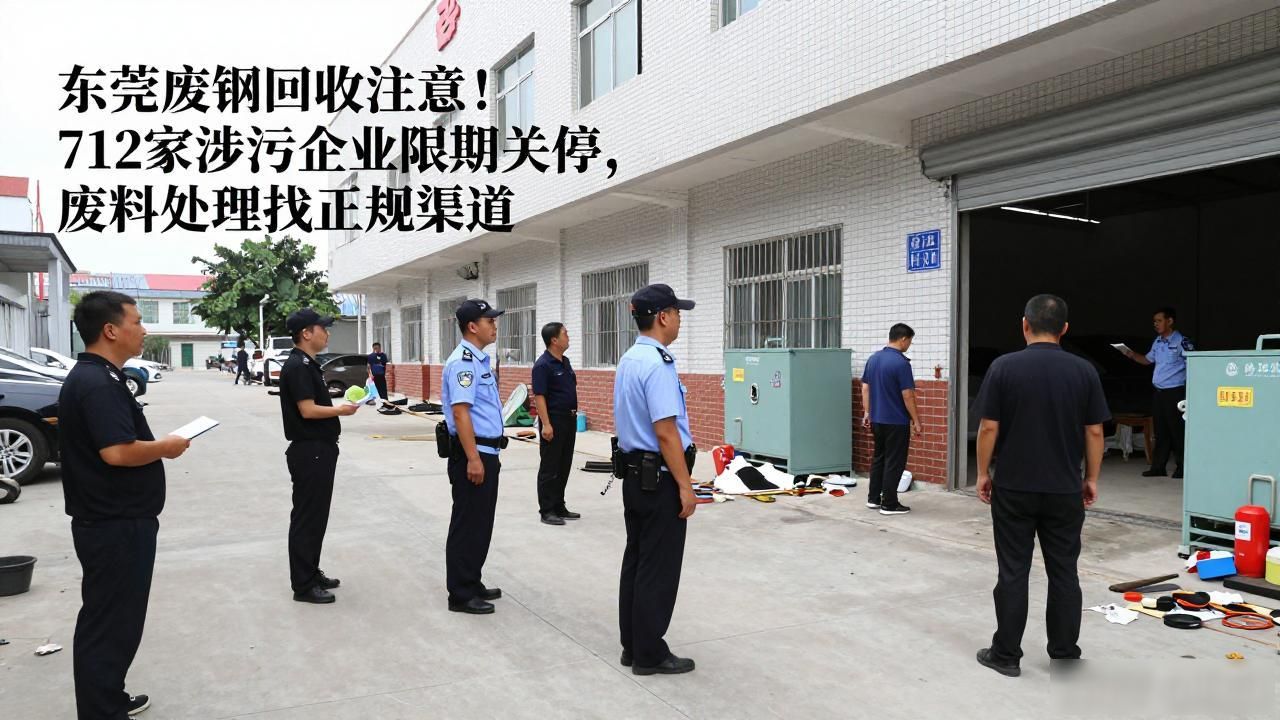 东莞关停涉污企业名单_东莞散乱污企业整治_东莞废钢回收
