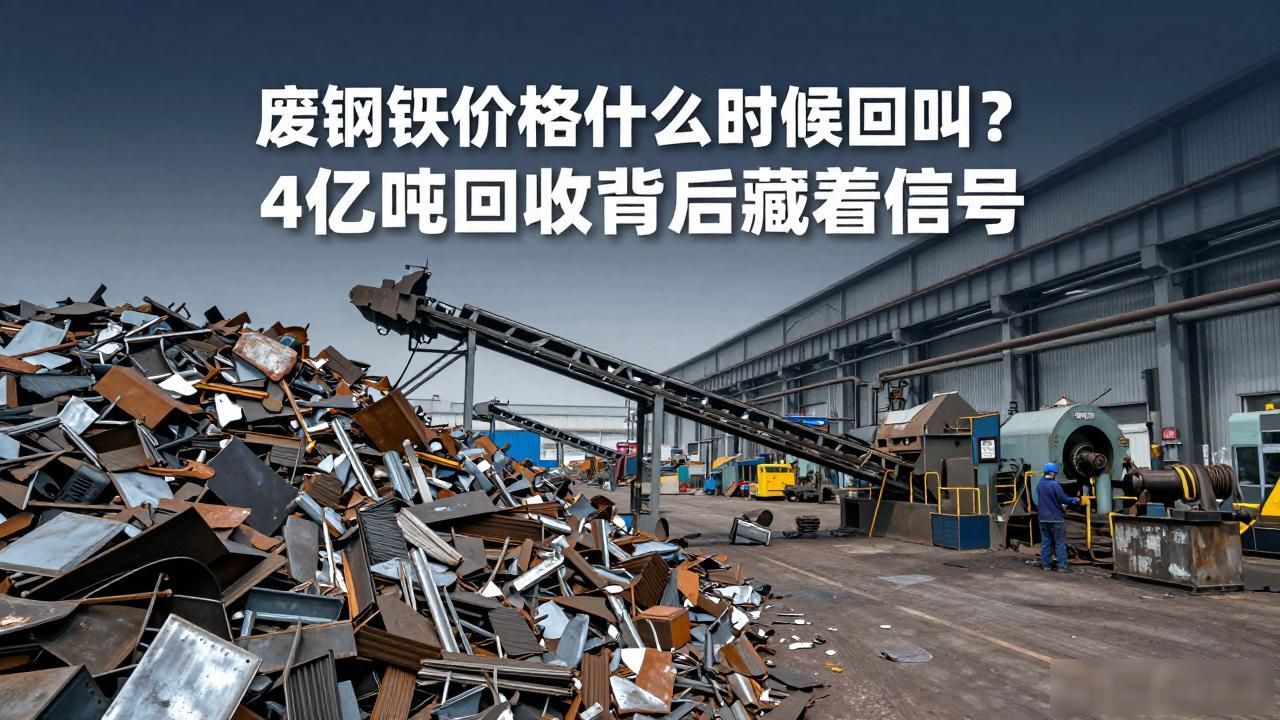 中国再生资源回收产业链_废钢铁价格什么时候回升_4亿吨再生资源回收量分析