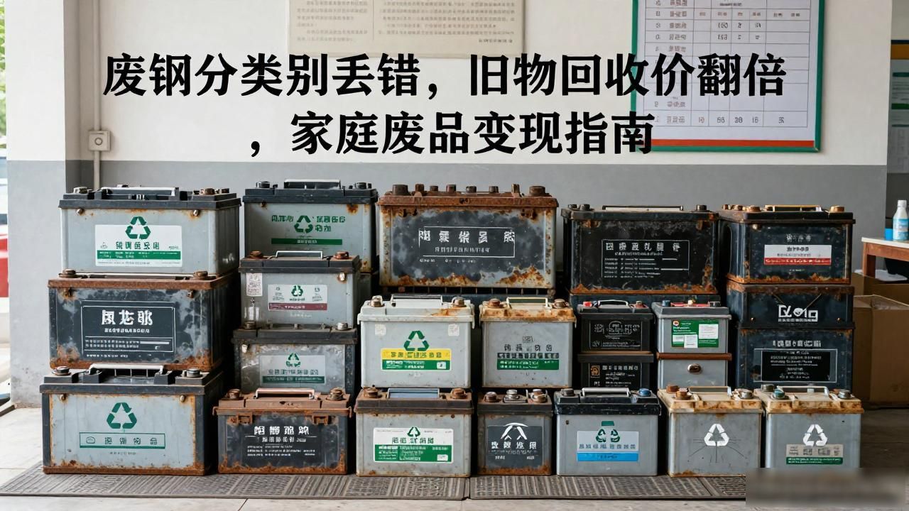 废品回收价格涨幅_废钢分类_家用废品分类变现技巧