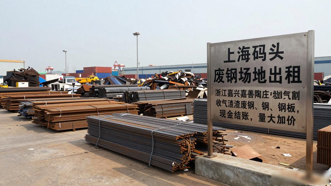 钢厂调价信息_上海码头废钢场地出租_废钢行情汇总