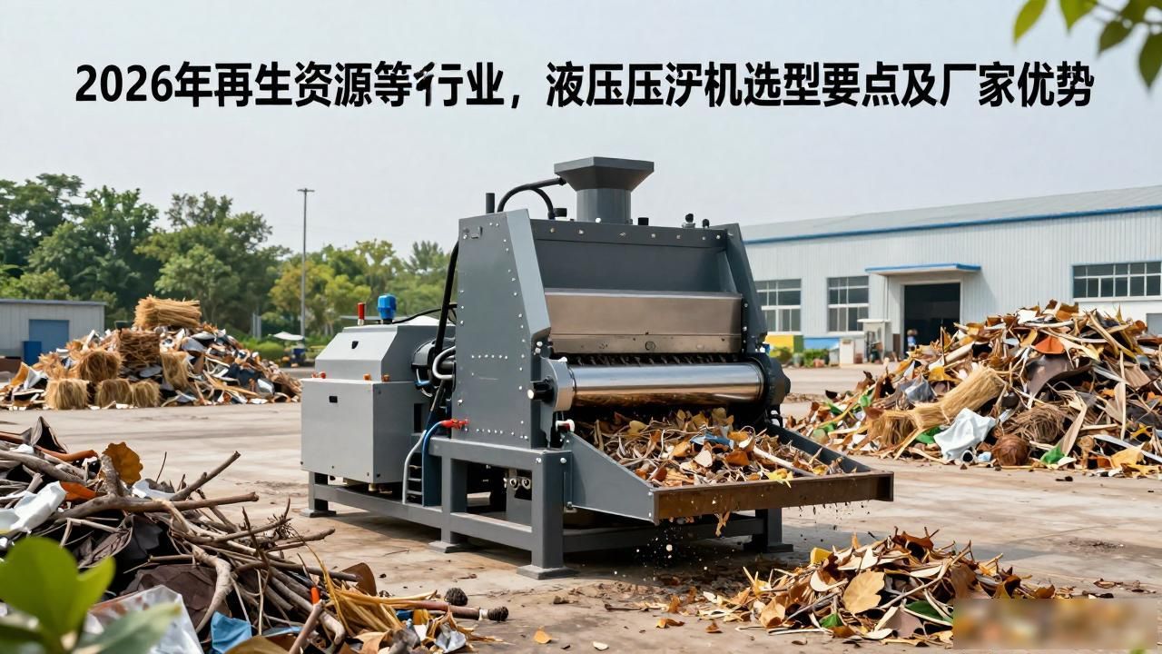 液压压扁机行业调研_液压压扁机评测维度标准_废钢压块机