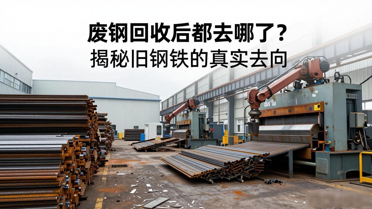 判断回收公司靠谱标准_沈阳废钢铁回收_废钢回收后去处