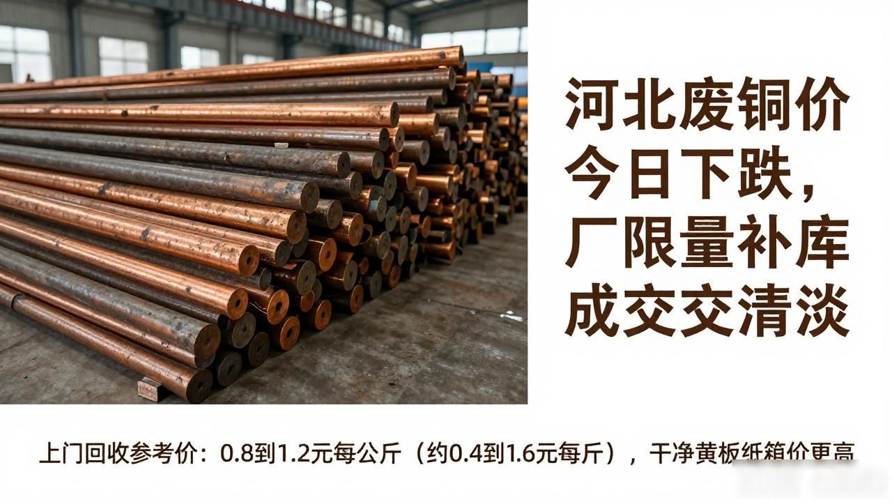 废品回收行情分析_河北废铜价格_废铜废钢废铁废铝旧纸箱塑料全国回收价格